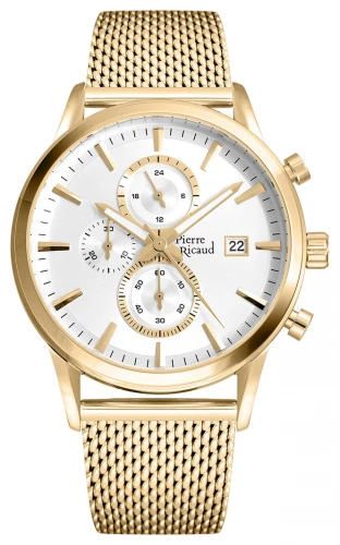 PIERRE RICAUD Karóra, Férfi, Chronograph család, 195262